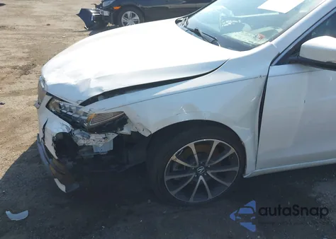 2016 Acura Tlx V6 Tech из США, поврежденный, VIN 19UUB2F54GA006318